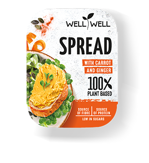 Spread with carrot and ginger