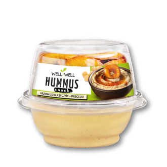 Humus klasyczny z preclami