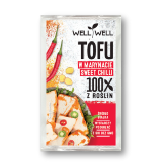 Tofu w marynacie sweet chilli