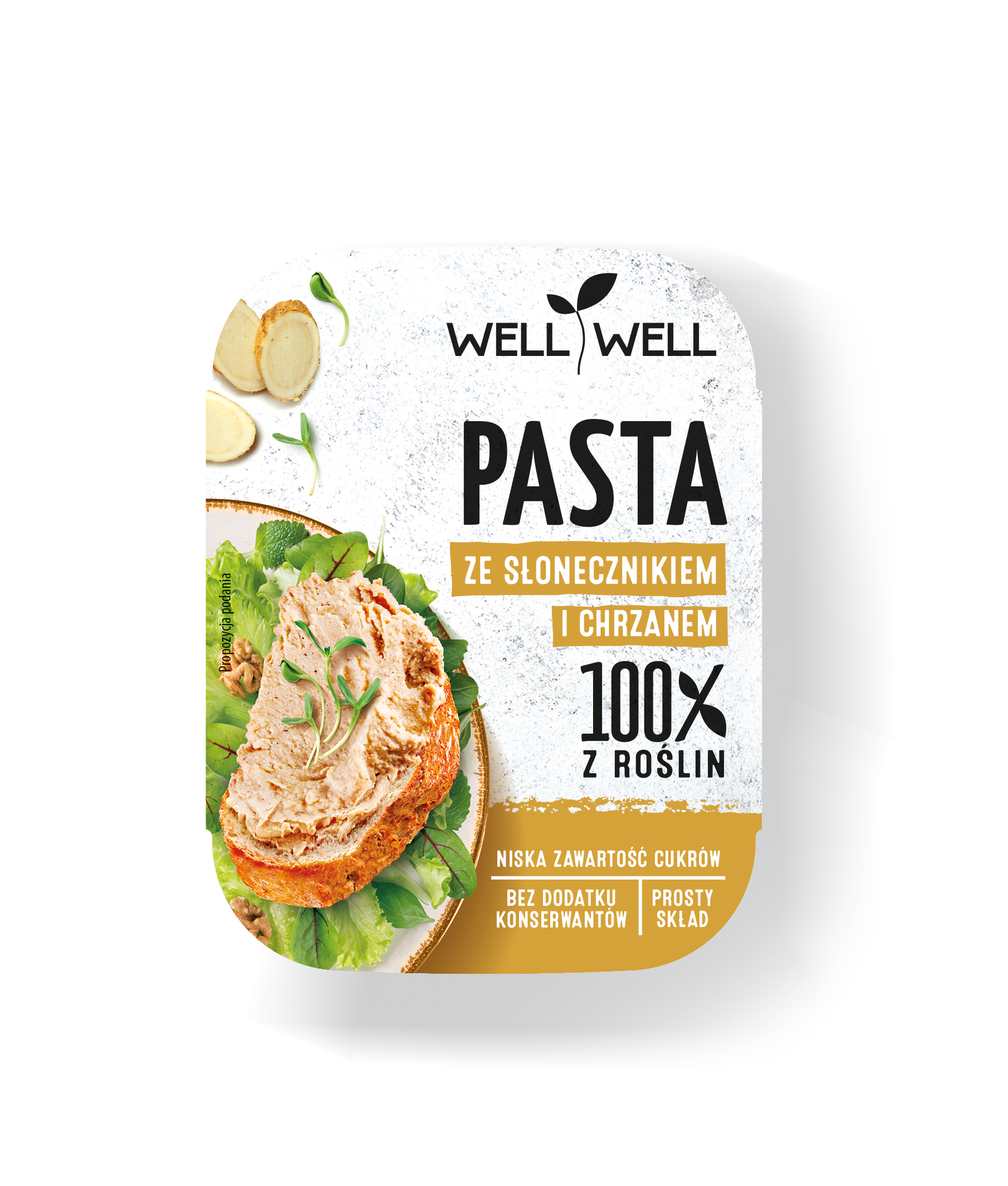 Pasta ze słonecznikiem i chrzanem_125 g z gwiazdka